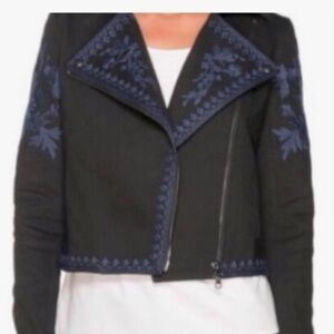 Marchesa Women's Blue and Black Jacket
